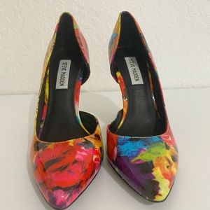 STEVE MADDEN MULTICOLORED Heel, size: 7.5